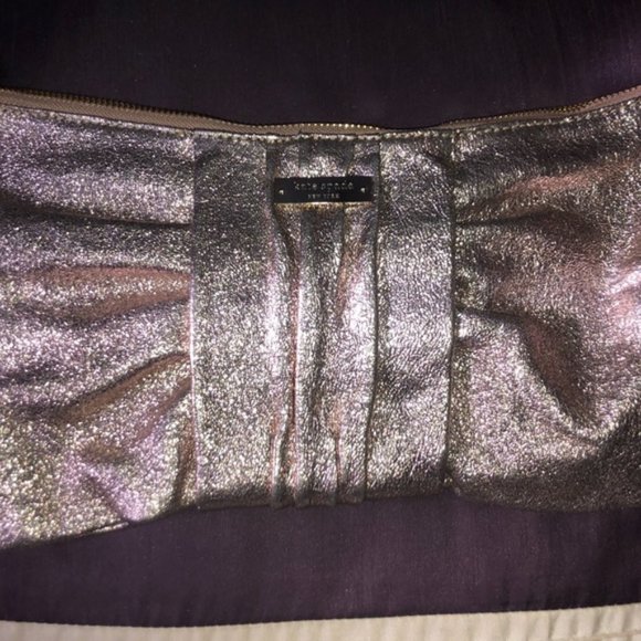 kate spade Handbags - Rare Kate Spade Rose Gold Clutch